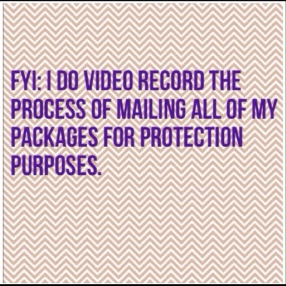 All Items Photographed AND Videoed